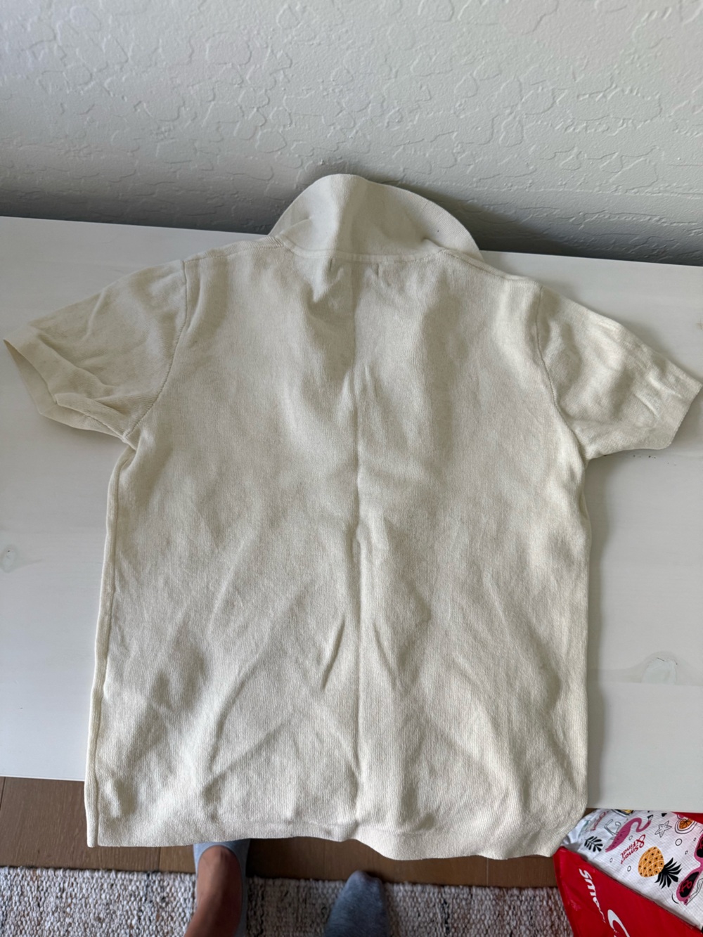 Brandy Melville Short Sleeve Tee - Cream